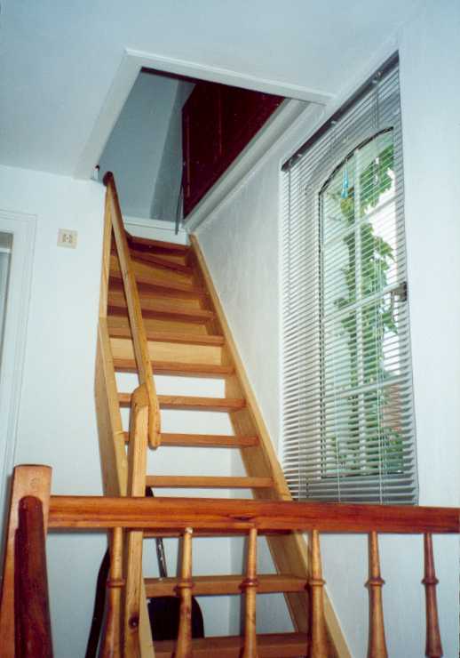 Treppe von unten
